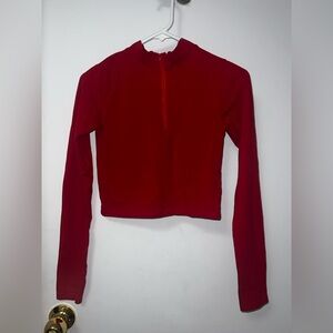 Forever 21 Vibrant Red Top